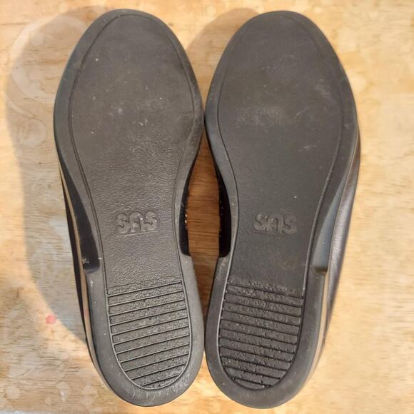 SAS Ace Men's US 9.5 Brown Leather Dress Loafer Casual Slip On Shoes - Picture 8 of 9